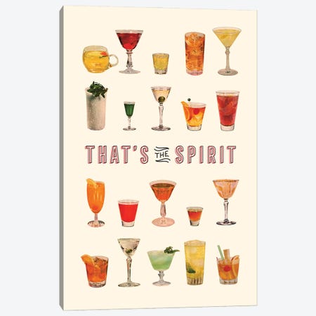 That's The Spirit Canvas Print #TVS48} by Tyler Varsell Canvas Print