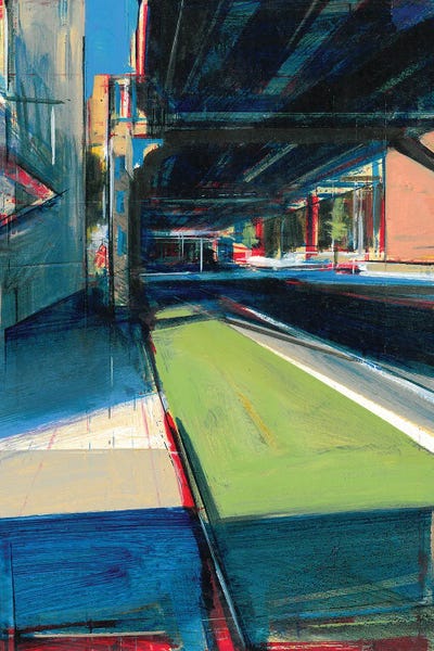 Contemporary Streetscapes: New York Overpass by Tom Voyce
