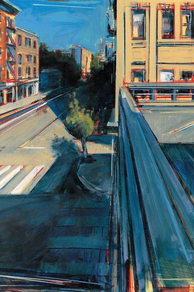 View From The High Line (New York) by Tom Voyce art print