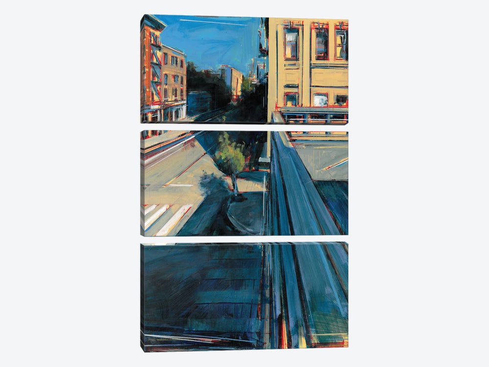 View From The High Line (New York) by Tom Voyce 3-piece Canvas Art Print
