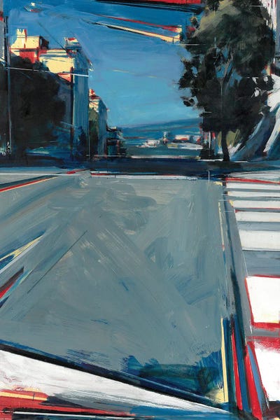 Contemporary Streetscapes: San Francisco 21 (Alcatraz) by Tom Voyce