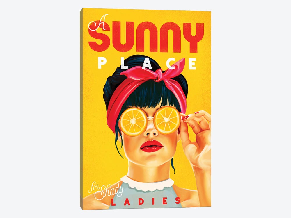 Sunny Shady Lady by The Whiskey Ginger 1-piece Canvas Artwork
