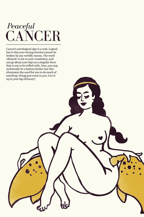 Zodiac Gold Cancer