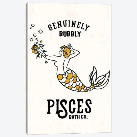 Pisces Bath Co. Canvas Print #TWG123} by The Whiskey Ginger Canvas Art