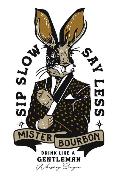 The Whiskey Ginger: Mister Bourbon Jackalope In Smoking Jacket by The Whiskey Ginger