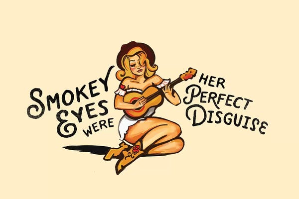 Country & Western: Smokey Eyes Cowgirl by The Whiskey Ginger