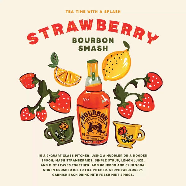 The Whiskey Ginger: Strawberry Bourbon Recipe by The Whiskey Ginger