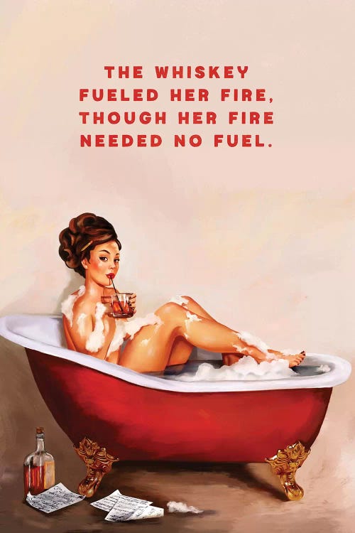 Whiskey Fuel Fire Bath