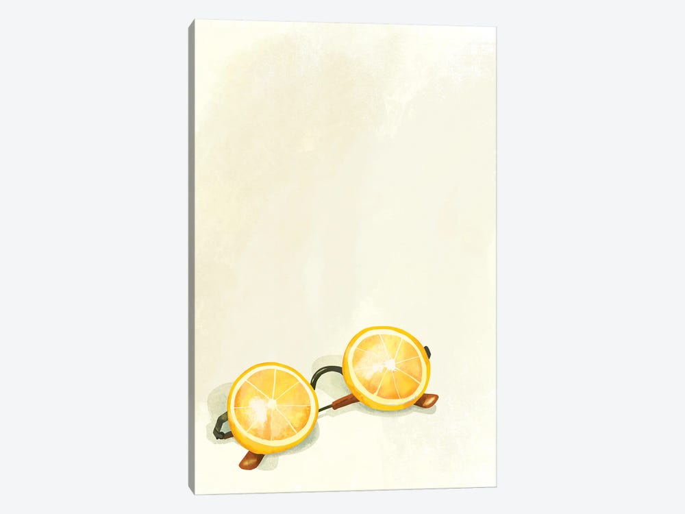 Lemon Sunglasses by The Whiskey Ginger 1-piece Art Print