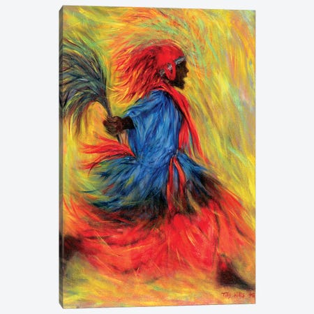 The Dancer, 1998 Canvas Print #TWI17} by Tilly Willis Canvas Art