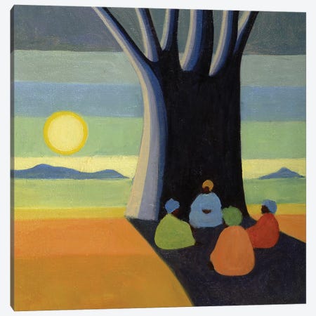 The Meeting, 2005 Canvas Print #TWI20} by Tilly Willis Canvas Artwork