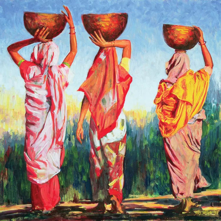 Three Women by Tilly Willis wall art
