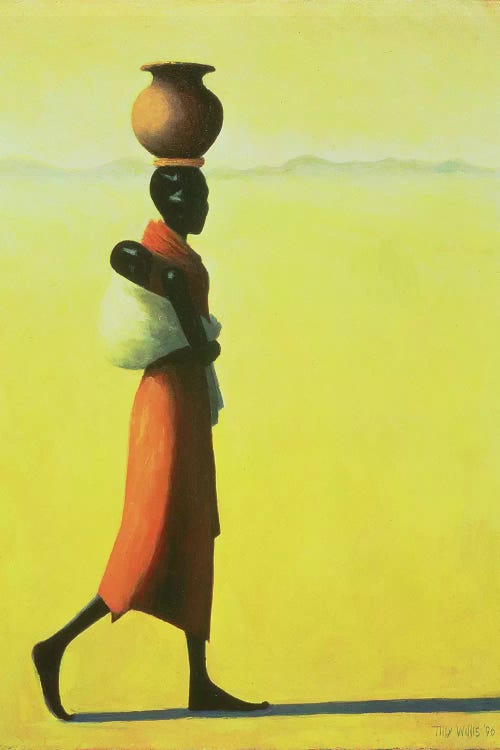 Woman Walking by Tilly Willis wall art