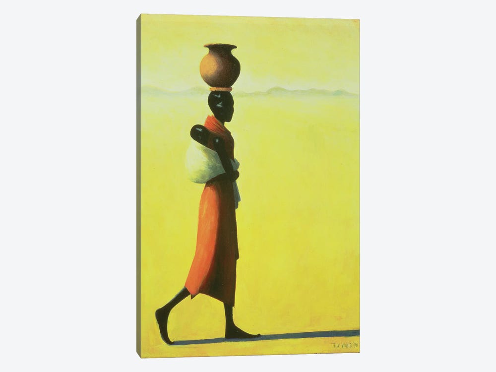 Woman Walking by Tilly Willis 1-piece Canvas Art Print