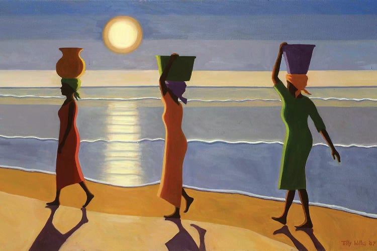 By The Beach by Tilly Willis wall art