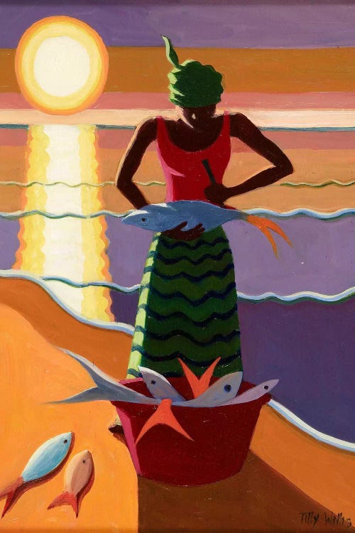 Fish Wife by Tilly Willis wall art