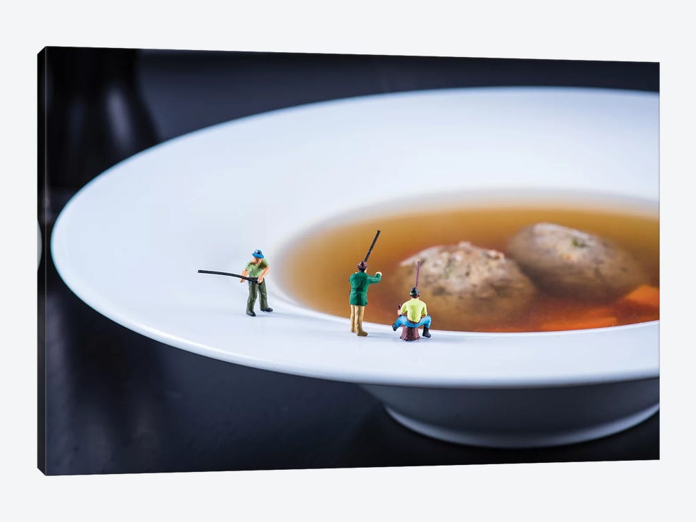 Fishermans Soup by Tiny Wasteland 1-piece Canvas Wall Art