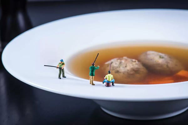 Action Figures: Fishermans Soup by Tiny Wasteland