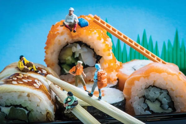 Action Figures: Maki Mountain by Tiny Wasteland
