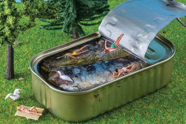 Toys & Collectibles: Sardine Vacation by Tiny Wasteland