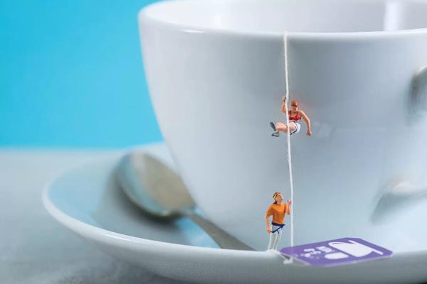 Action Figures: Teahangers by Tiny Wasteland