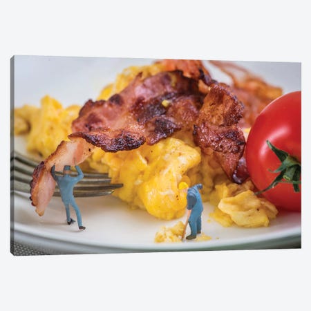 Breakfast For Two Canvas Print #TWL5} by Tiny Wasteland Canvas Print