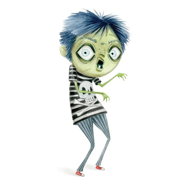 Zombies: Zombie Boy by TDow Thomas