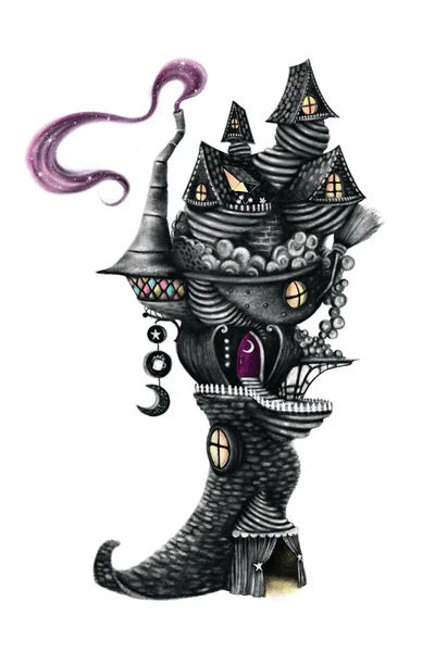 Pop Surrealism & Lowbrow: Bibbidi Bobbidi Inn And Brew by TDow Thomas