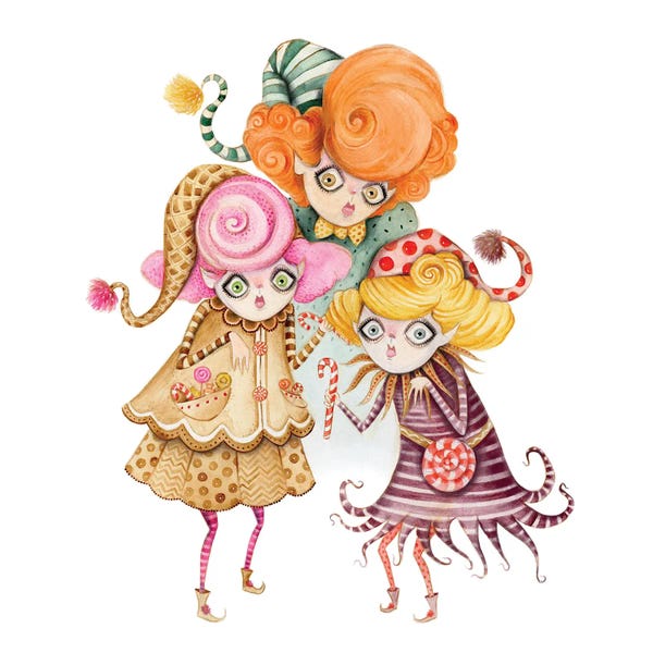 Elves: Candy Elves by TDow Thomas