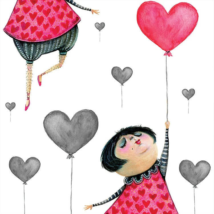 Carried Away By Love by TDow Thomas wall art