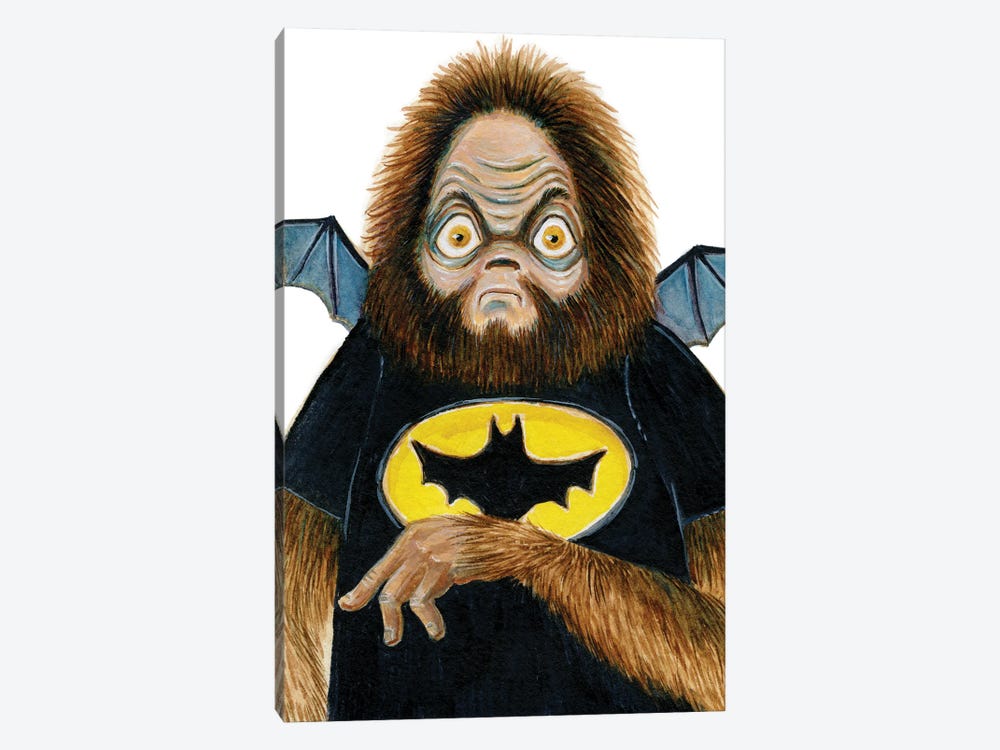 Batsquatch by TDow Thomas 1-piece Art Print