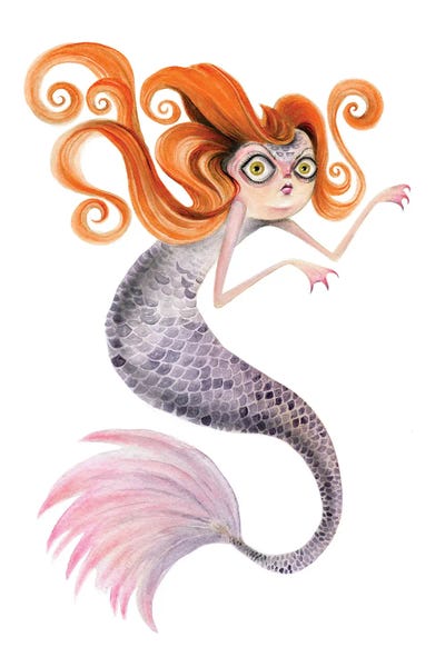 Mermaids: Dark Sea by TDow Thomas