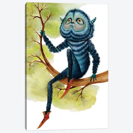 Daydream Monster Canvas Print #TWT33} by TDow Thomas Canvas Artwork