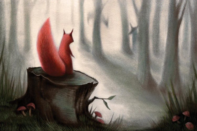 Little Red Riding Squirrel