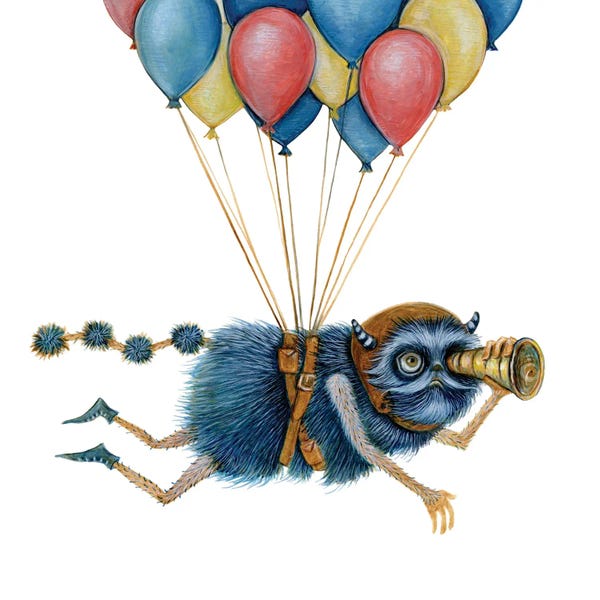 Balloons: Melvin The Explorer by TDow Thomas