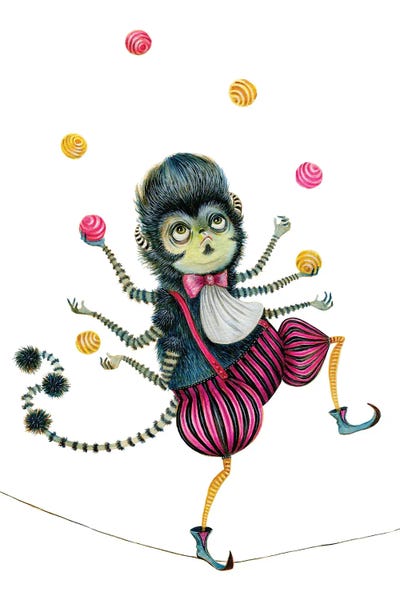 Monsters: Monsieur Alanzo - The Juggling Jester by TDow Thomas