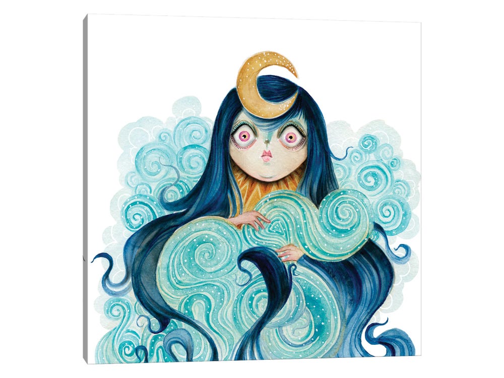 Sea Witch Canvas Art by TDow Thomas