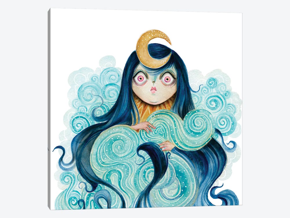 Sea Witch by TDow Thomas 1-piece Canvas Wall Art