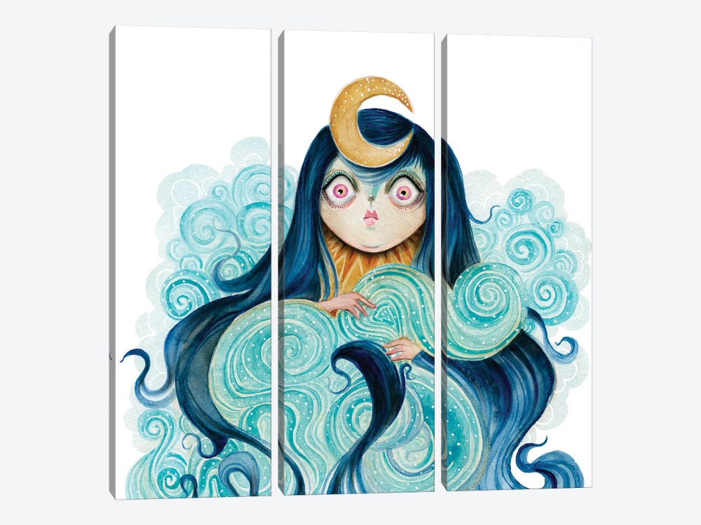 Sea Witch by TDow Thomas 3-piece Canvas Wall Art
