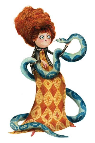 Snakes: Snake Charmer by TDow Thomas