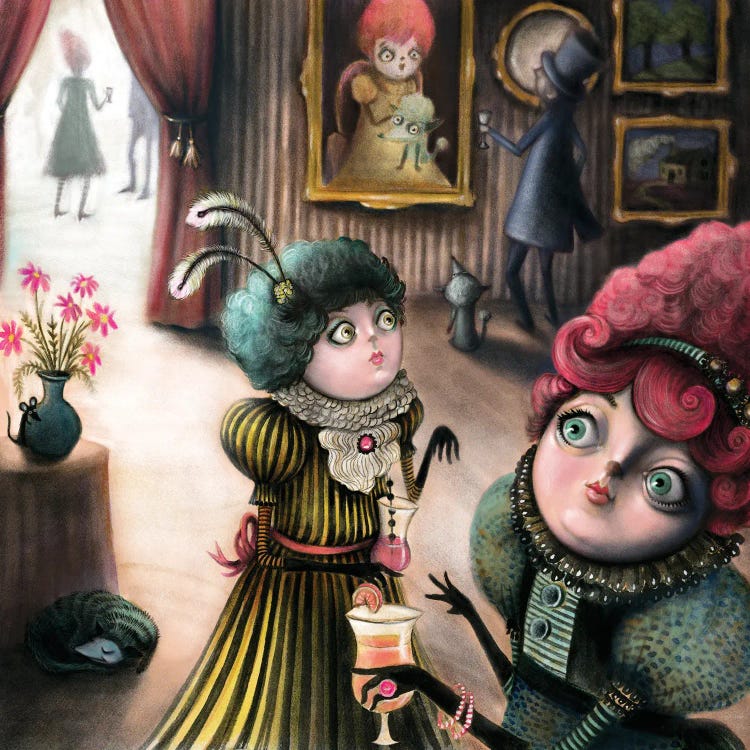 Soiree by TDow Thomas wall art