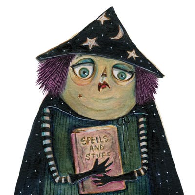 Spells & Stuff by TDow Thomas canvas print