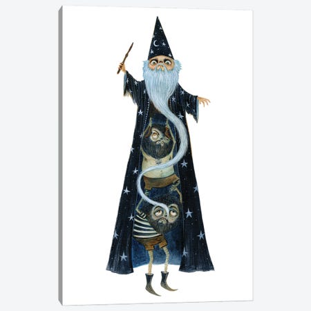 The Tallest Wizard Canvas Print #TWT97} by TDow Thomas Canvas Art Print