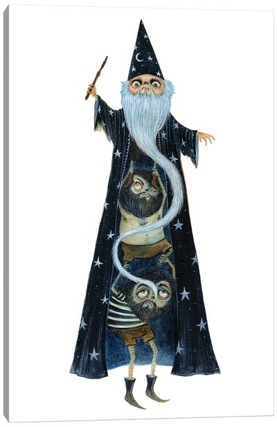 The Tallest Wizard Canvas Art Print - TDow Thomas