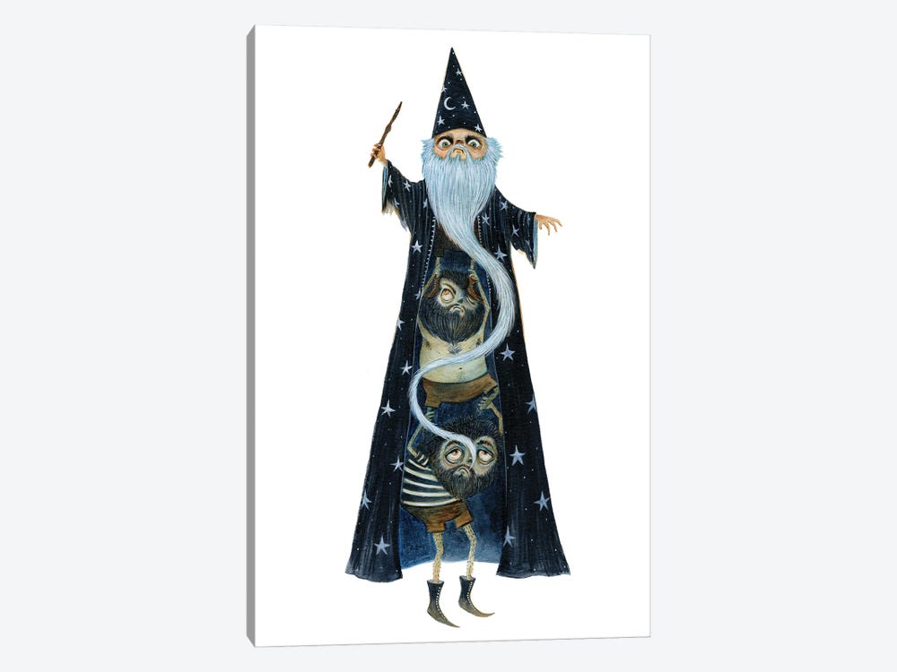 The Tallest Wizard by TDow Thomas 1-piece Canvas Art