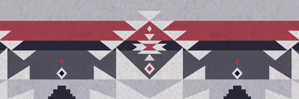 Wolf Gray Tribal Pattern