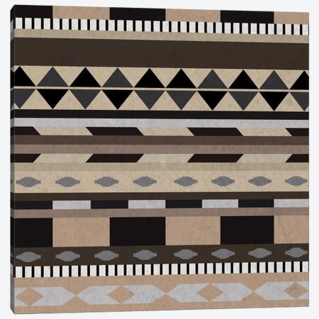 Desert Sands Tribal Pattern I Canvas Print #TXT20} by 5by5collective Canvas Print