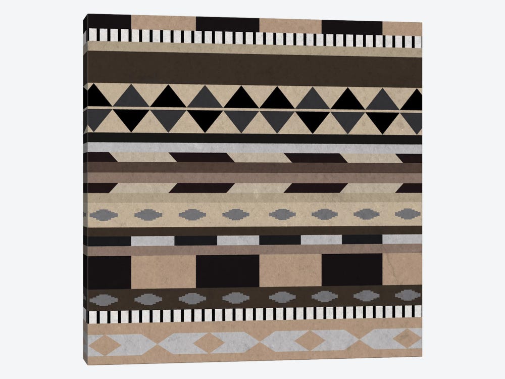 Desert Sands Tribal Pattern I by 5by5collective 1-piece Art Print