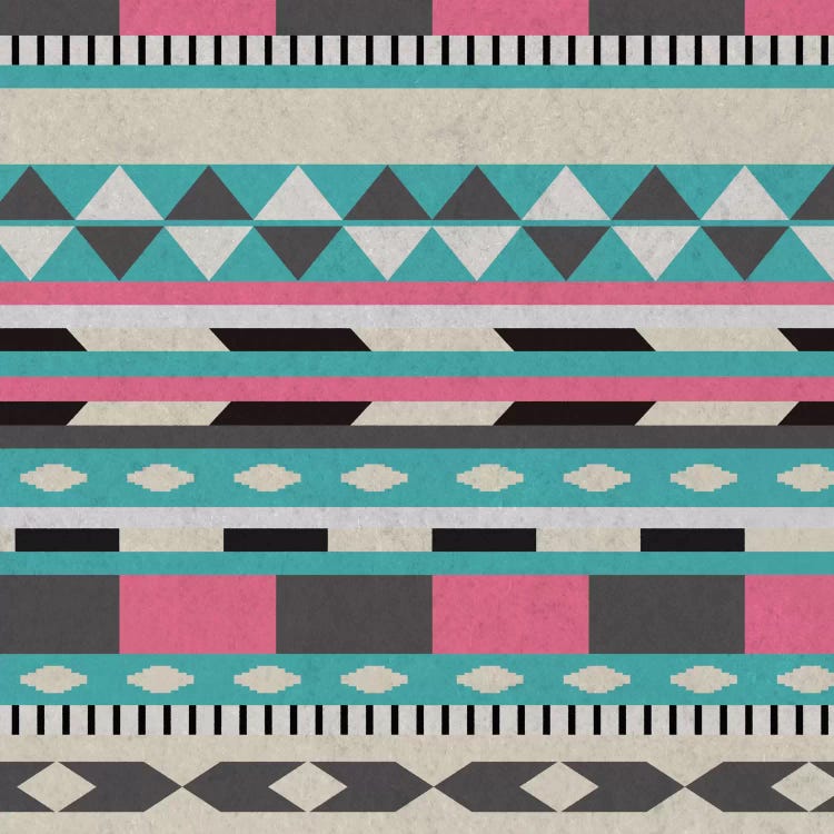 Sky Tribal Pattern by 5by5collective wall art