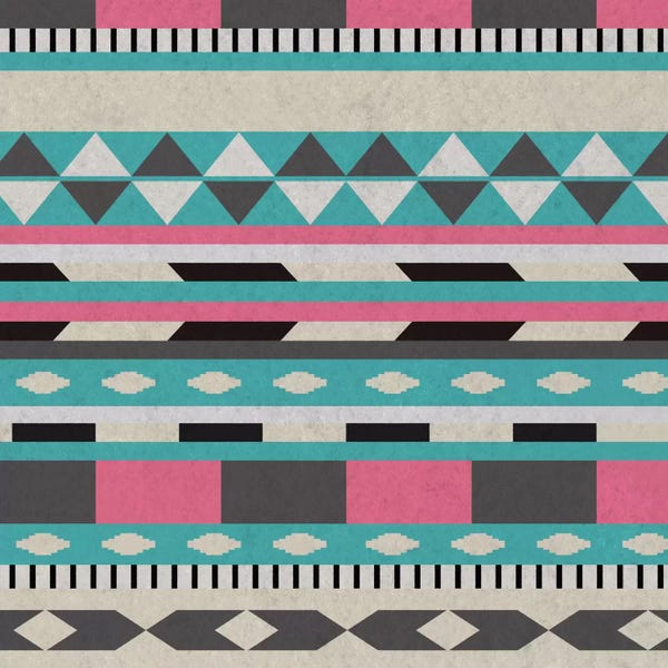 Textiles Collection: Sky Tribal Pattern by 5by5collective